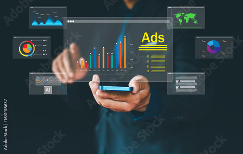 Digital Advertising, Digital Marketing Concepts, Online Advertising, Digital Marketing and Internet Advertising to Target Audiences, Digital Marketing Concepts