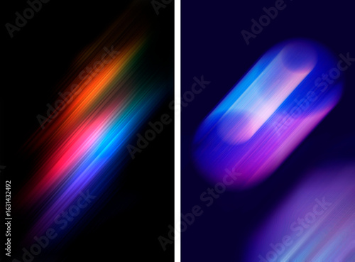 Tableau sur toile Abstract blurred background