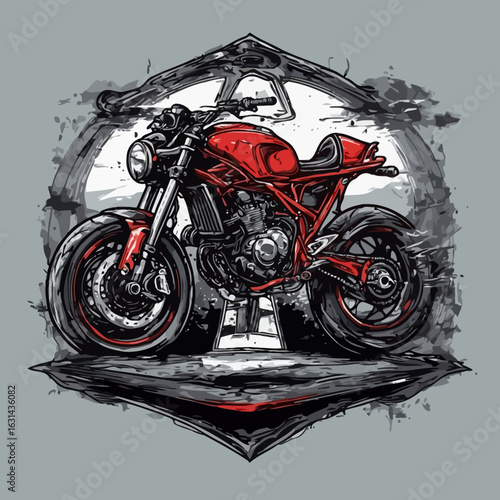 Motorcycle Logo Design Very Cool