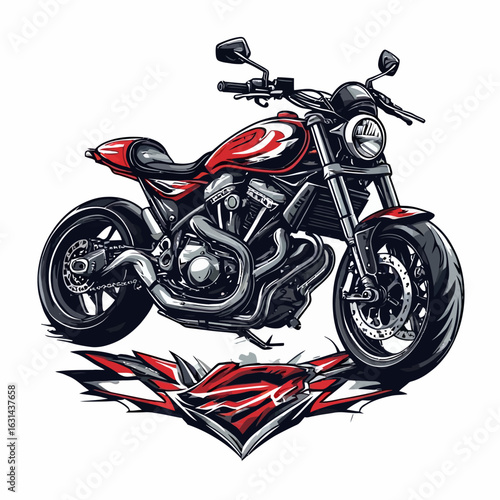 Motorcycle Logo Design Very Cool