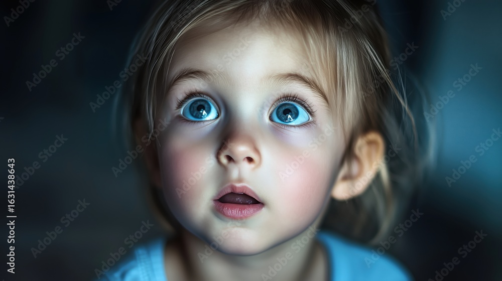 well lit professional photo of a cute wondering surprised face kid girl, color background well lit professional photo of a cute wondering surprised face kid girl, color background