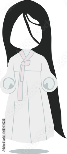 얼굴합성_처녀귀신04_달걀귀신_공포_호러_납량특집_귀신의집_전설의고향_할로윈
