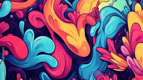 Ultra modern abstract background with colorful lights and textures high resolution picture