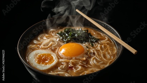 chinese cuisine fried egg and squid