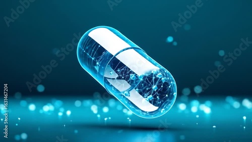 Futuristic Medical Capsule with Networked Structure