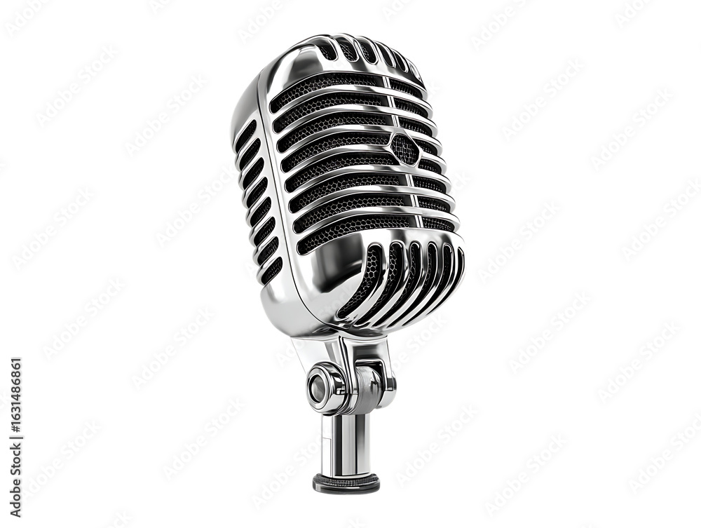 Fototapeta premium Classic stage microphone
