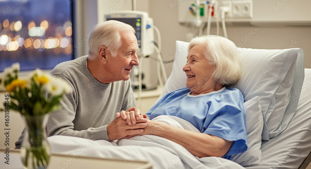 Fototapeta premium senior health and care