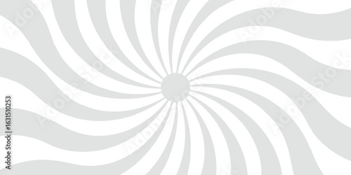 Abstract bold radial burst design with teal and white triangular rays. Starburst or explosion-like optical effect with dramatic, graphic, Vintage sunrays swirl sun beam pattern. Swirl texture.