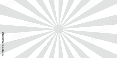 Abstract bold radial burst design with teal and white triangular rays. Starburst or explosion-like optical effect with dramatic, graphic, Vintage sunrays swirl sun beam pattern. Swirl texture.