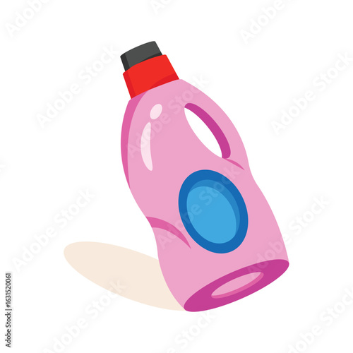 Modern 3d style icon of laundry scent bottle