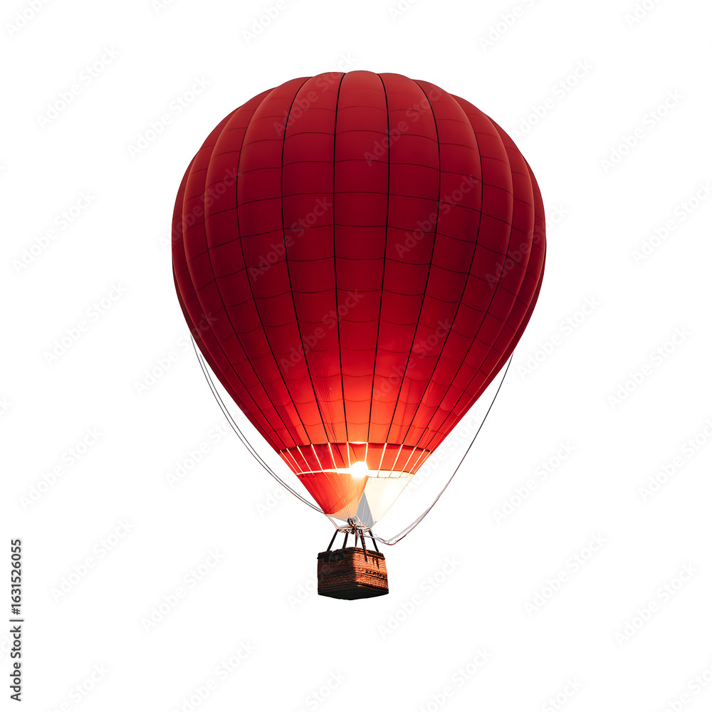 Obraz premium hot air balloon isolated