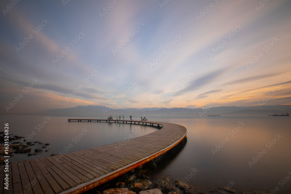 Fototapeta premium Long exposure landscape photographs