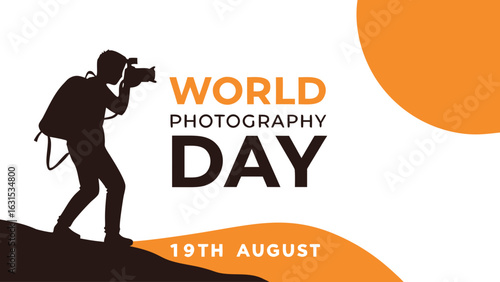 World Photography Day: Silhouette of Photographer, August 19th