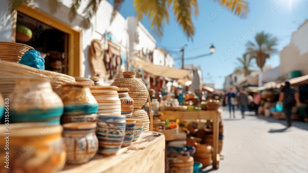 custom made wallpaper toronto digitalExploring Traditional Handicrafts and Street Market in Sidi Bou Said Tunisia, with a Focus on