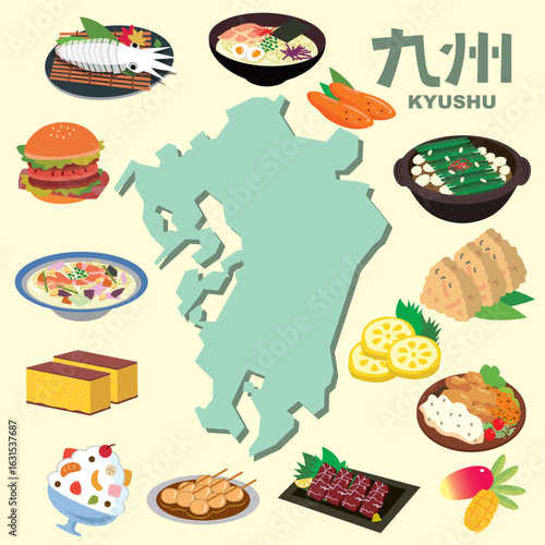 九州の人気ご当地グルメ