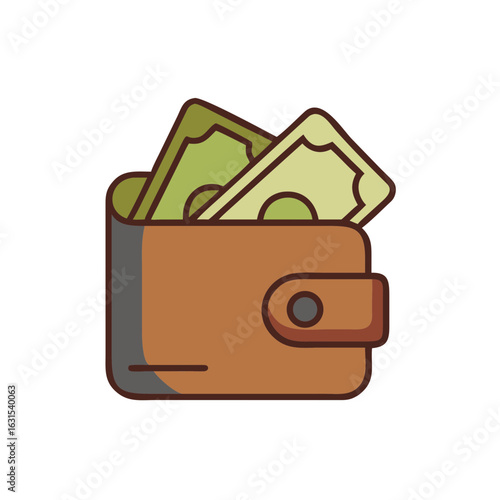 wallet with money
