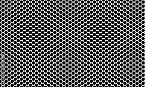 シームレス水玉ドットのパターン Seamless dot pattern.