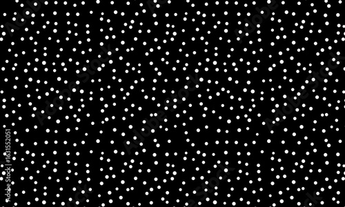 ランダムドットの背景 Seamless polka dot pattern.