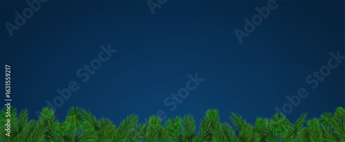 Christmas garland на transparentном pozadí. Vector frame for banners, posters, карты. Christmas realistic winter theme, vector, png.	
