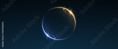 Modern illustration, circle, glow, ring, vortex, halo, abstract overlay effect, and transparent elements in PNG format create a stunning PNG visual for cosmic, glowing, and tech-inspired designs.	
