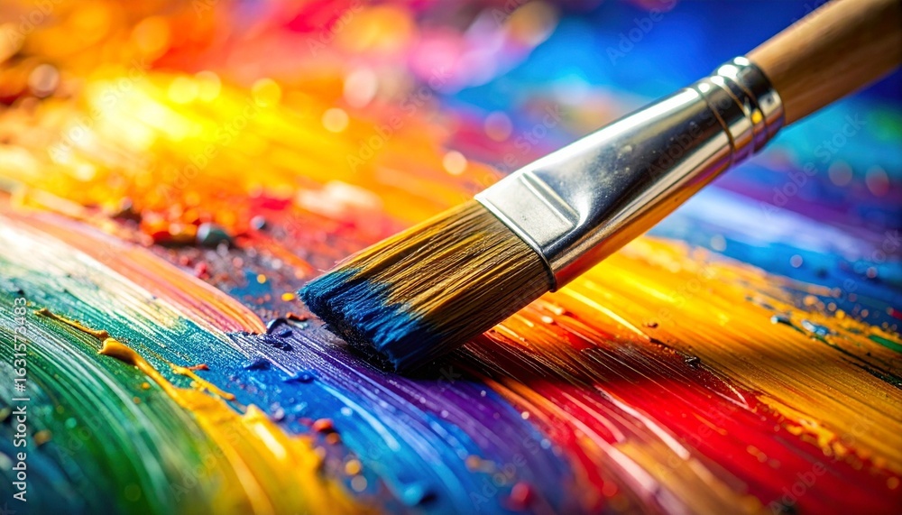 Obraz premium brushes and paints