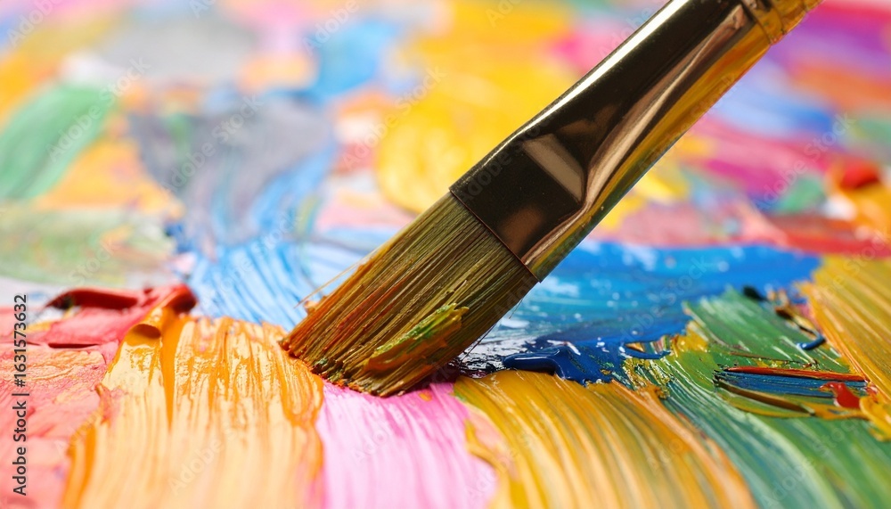 Obraz premium brushes and paints