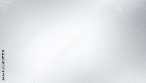 Soft Gradient Background Frost White To Silver Gray With Subtle Film Grain Featuring Tiny Particles