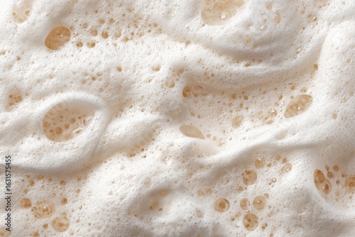 Luxurious Facial Cleanser Texture: Soft Mousse Swatch for Skin Care and Cleansing Rituals