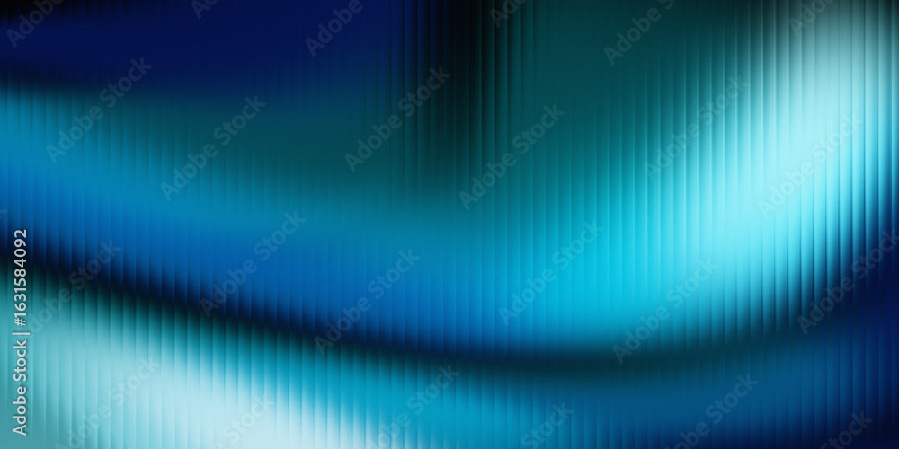 Obraz premium Trendy abstract transparent glass texture with noise effect in blue gradient tone. ideal for banner, web design, technology, presentation and creative fashion
