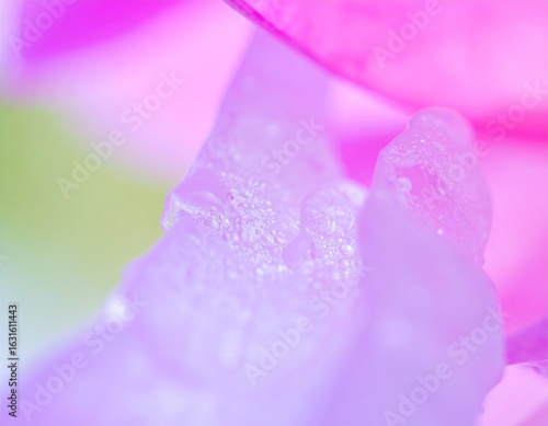 close up of pink crystals 