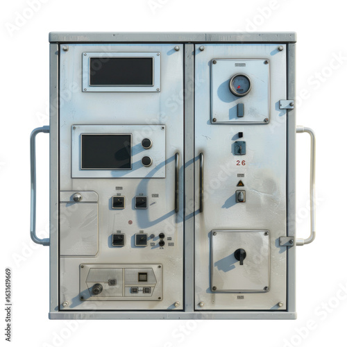 Industrial Control Panel, Digital Displays, Electronic Equipment