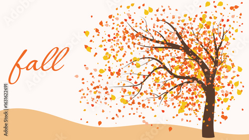 fall leaves background
