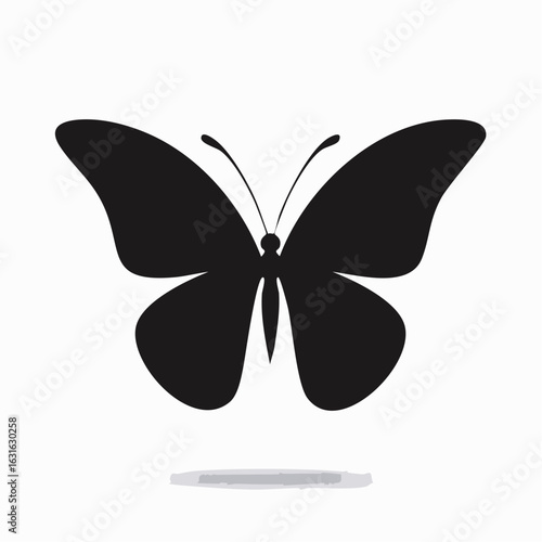 Stylized black owl icon perched on a branch. A simple, wise nocturnal bird illustration symbolizing knowledge and education.