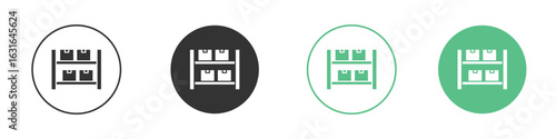 Storage rack icon