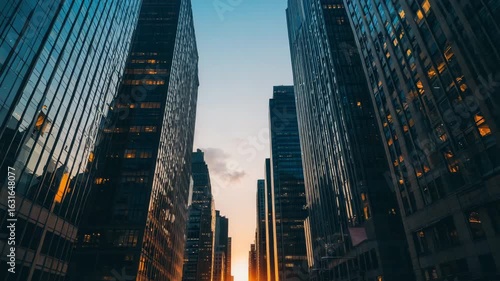 new york city skyscrapers skyline timelapse 4k