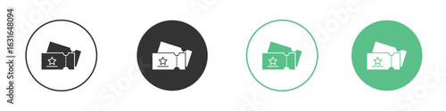 Movie ticket icon