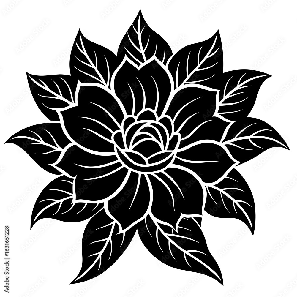 Fototapeta premium abstract flower vector illustration