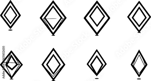 Geometric Twin Diamonds Design