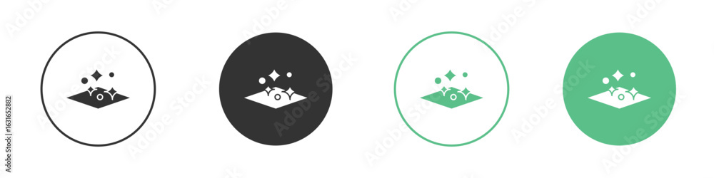 Clean floor surface icon Clean floor surface icon