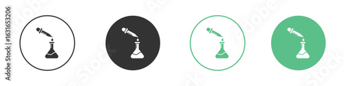 Chemical test icon