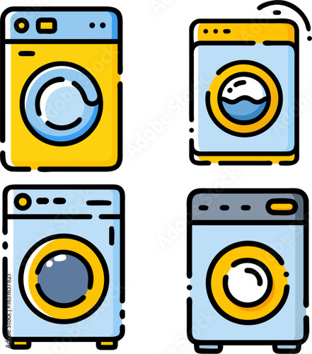 Washing machine icon