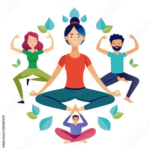 yoga in the lotus