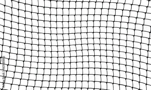 Minimalist black grid pattern on white background. Uniform squares with slightly irregular lines create a textured, mesh-like effect. Geometric, seamless, and evenly lit design.