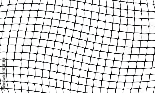 Minimalist black grid pattern on white background. Uniform squares with slightly irregular lines create a textured, mesh-like effect. Geometric, seamless, and evenly lit design.