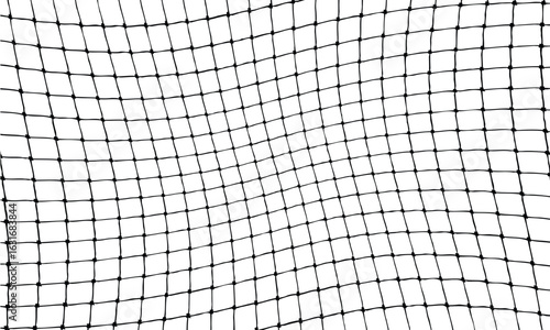 Minimalist black grid pattern on white background. Uniform squares with slightly irregular lines create a textured, mesh-like effect. Geometric, seamless, and evenly lit design.