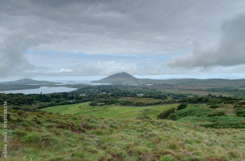 Obraz premium parc national du Connemara en Irlande