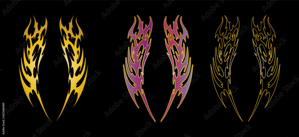Obraz premium Neo Tribal Graphic Elements