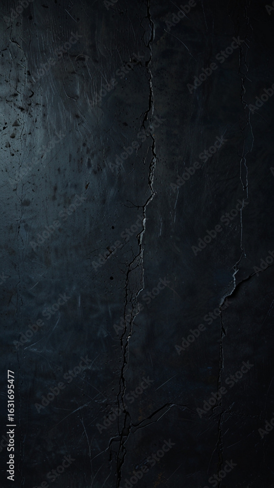 Obraz premium Texture, background, wall, surface, navy, black — a rich textured background featuring deep navy and black tones with a rough concrete surface, creating a dramatic, moody atmosphere and ideal space fo