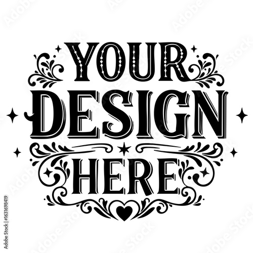 Your Design Here logo template