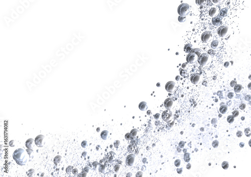 Abstract background with si...
